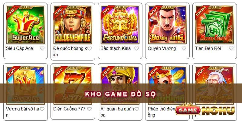 JILI Game có một kho game cực kỳ đồ sộ